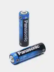 Батарейки, элементы питания солевые АА пальчиковые 4 штуки, Panasonic R6 (316), 450408