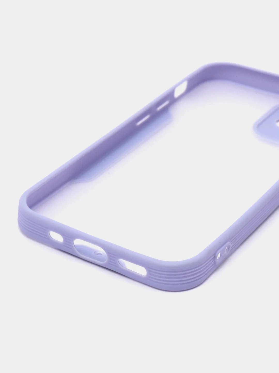 Сиреневый чехол Bubble Slim Case для iPhone 14/13/13PRO/13/MINI/12/12MINI/11/7/7PLUS/X/XS