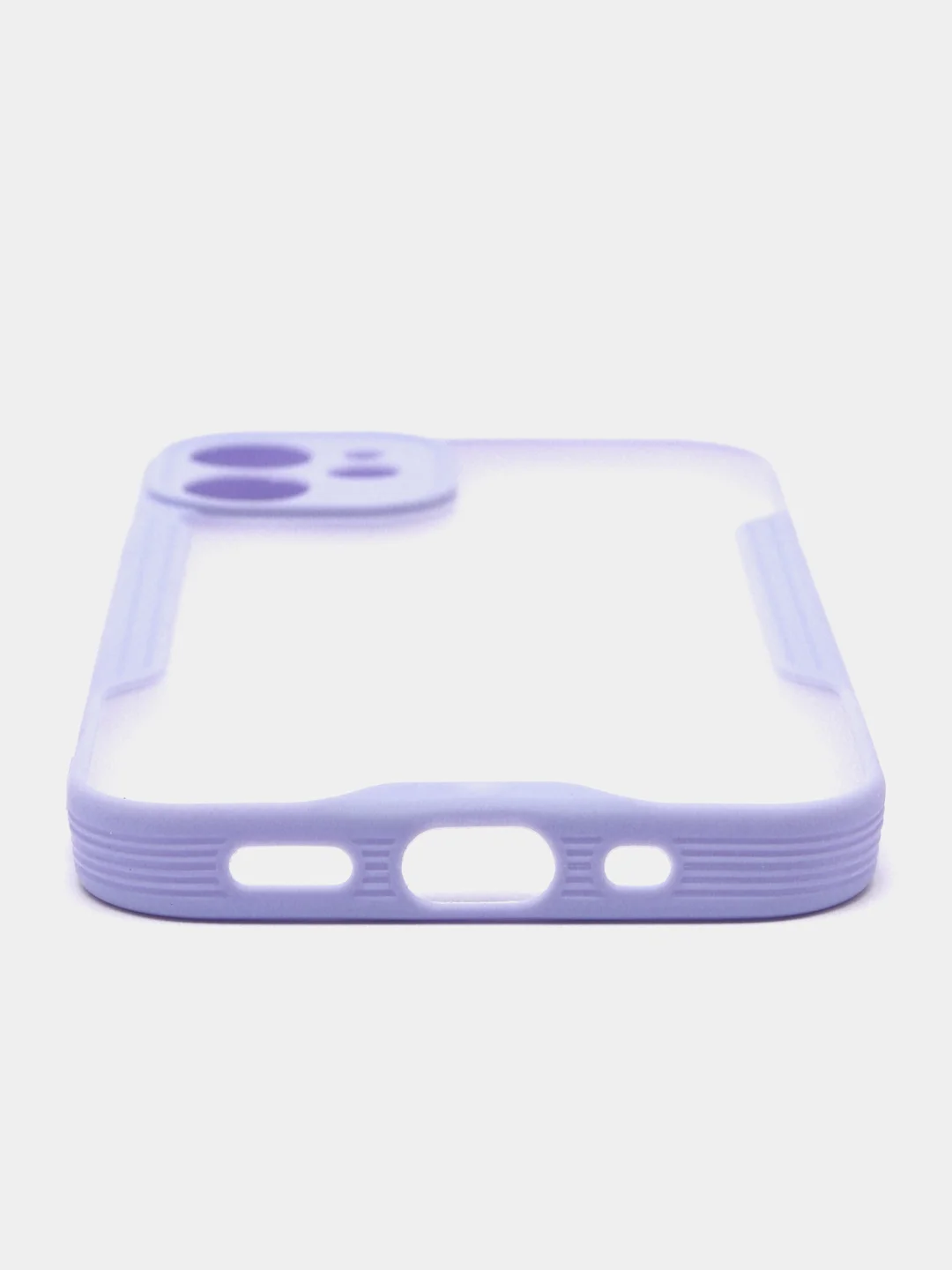 Сиреневый чехол Bubble Slim Case для iPhone 14/13/13PRO/13/MINI/12/12MINI/11/7/7PLUS/X/XS