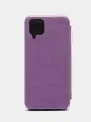 Лавандовый чехол-книжка Samsung Galaxy A12, Самсунг Галакси А12