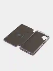 Лавандовый чехол-книжка Samsung Galaxy A12, Самсунг Галакси А12