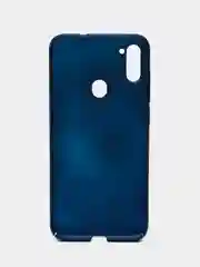 Синий чехол пластиковый для Samsung Galaxy A11, накладка, бампер синий Gresso