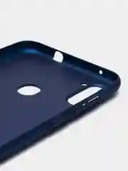 Синий чехол пластиковый для Samsung Galaxy A11, накладка, бампер синий Gresso