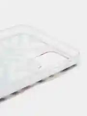Фиолетовый чехол силиконовый для Samsung Galaxy M12, накладка, бампер прозрачный с принтом, RedLine