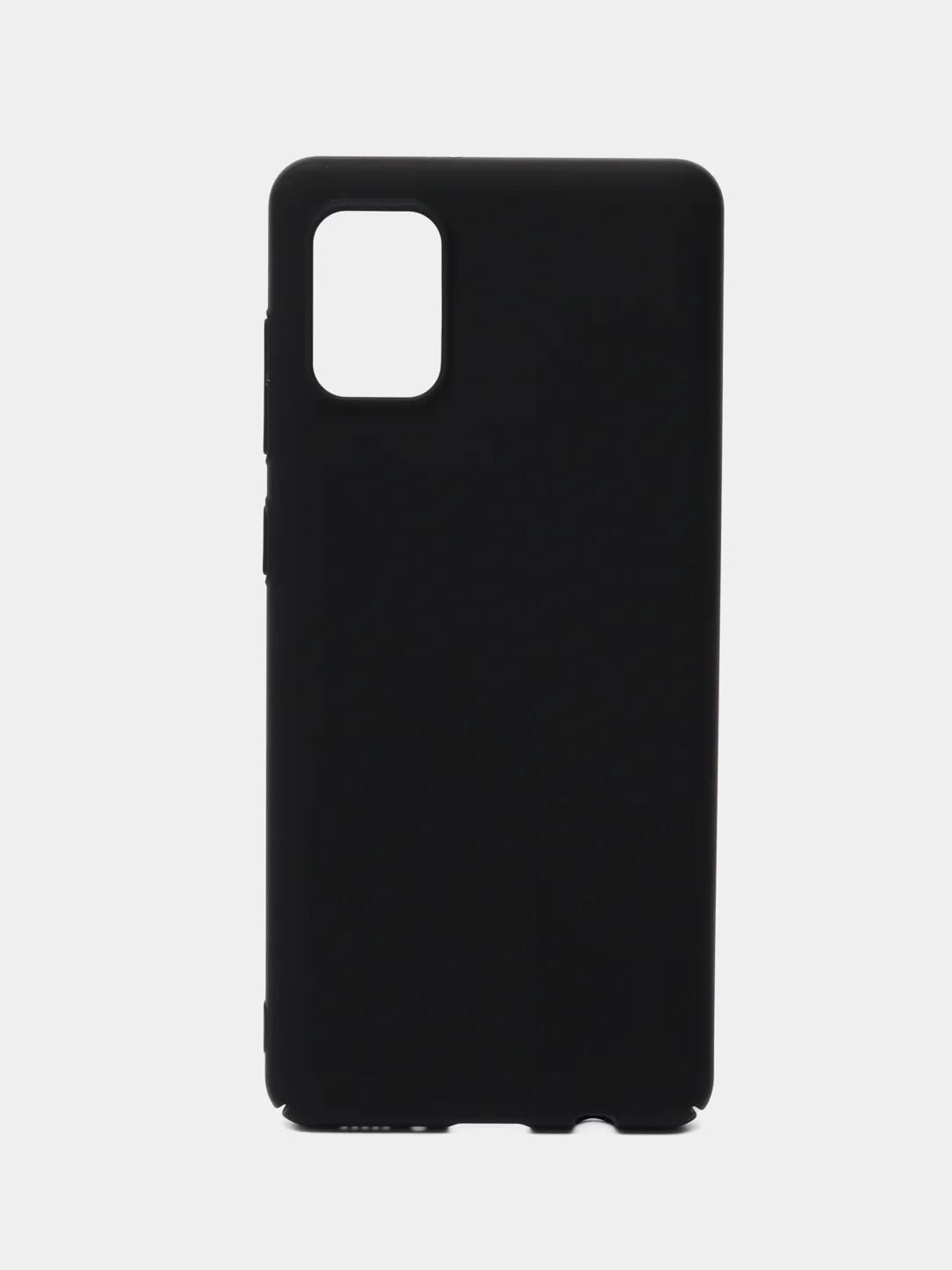 Черный чехол пластиковый для Samsung Galaxy A31, накладка, бампер, черный, LuxCase