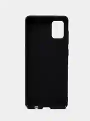 Черный чехол пластиковый для Samsung Galaxy A31, накладка, бампер, черный, LuxCase