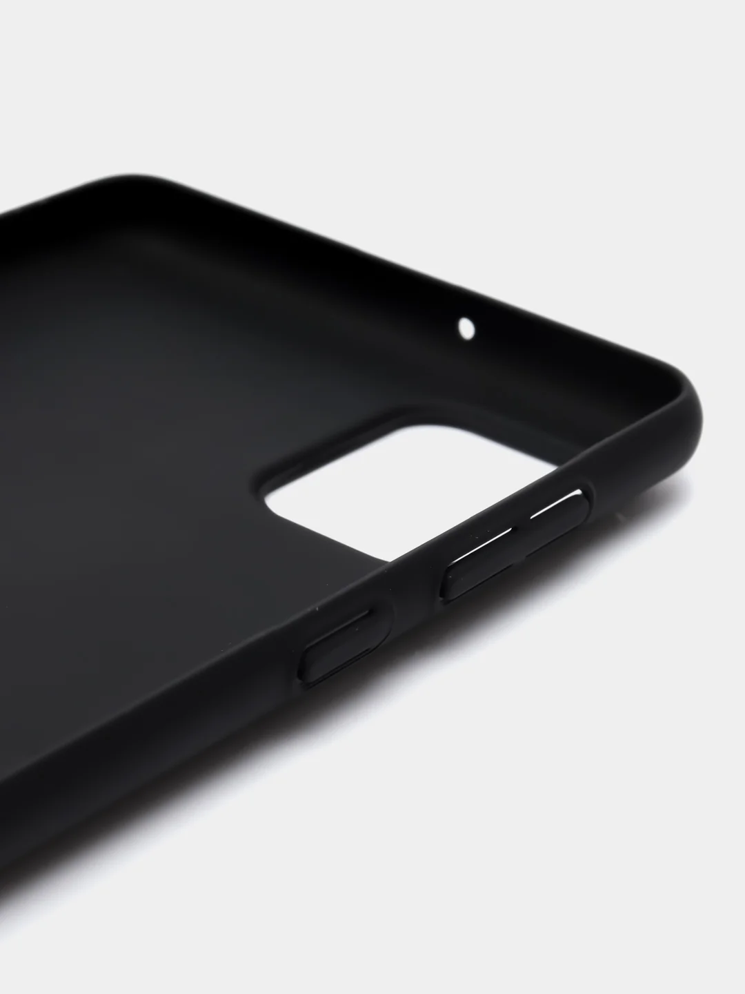 Черный чехол пластиковый для Samsung Galaxy A31, накладка, бампер, черный, LuxCase