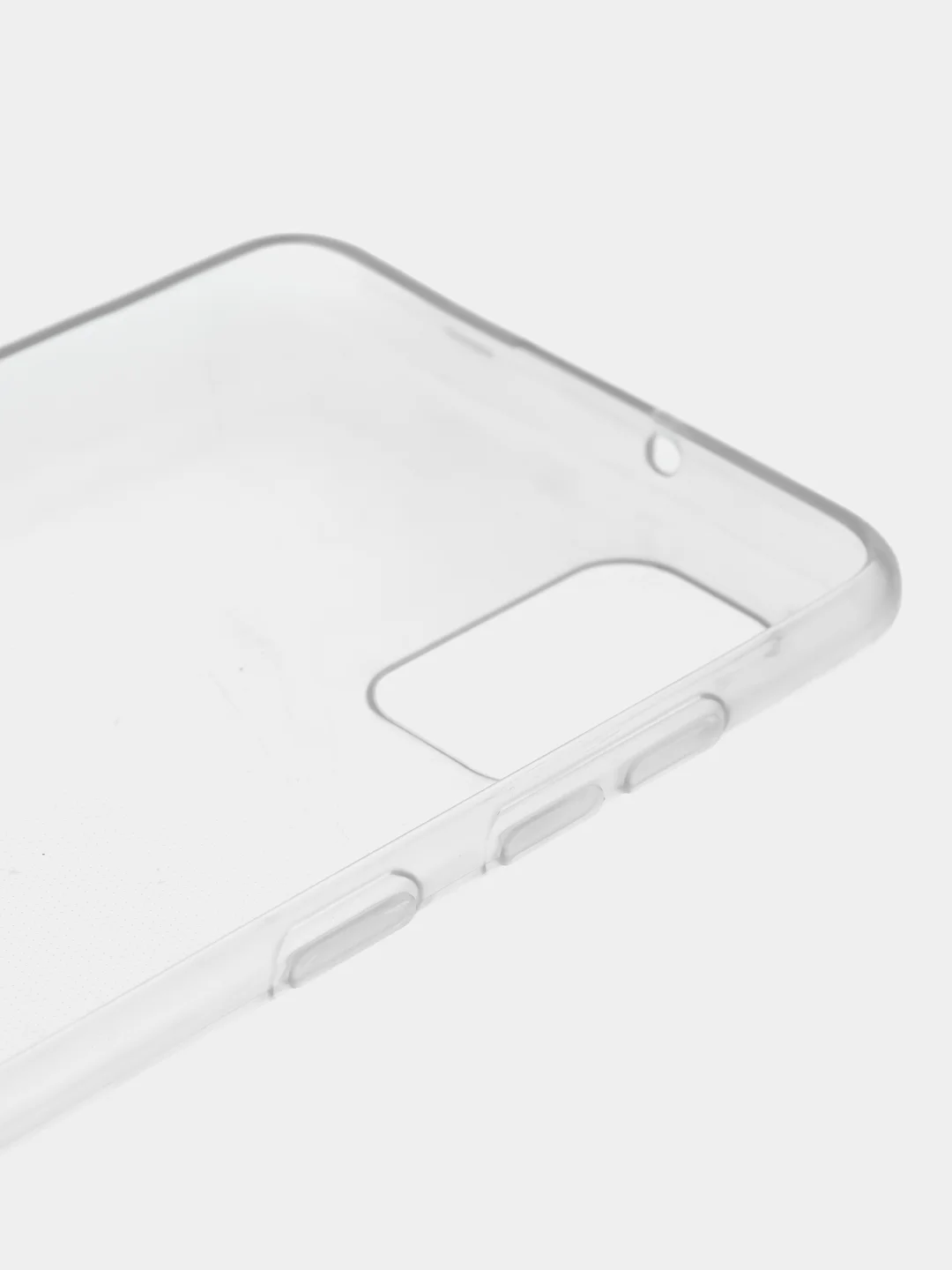 Прозрачный чехол силиконовый для Samsung Galaxy A41, накладка, бампер, прозрачный, Gresso