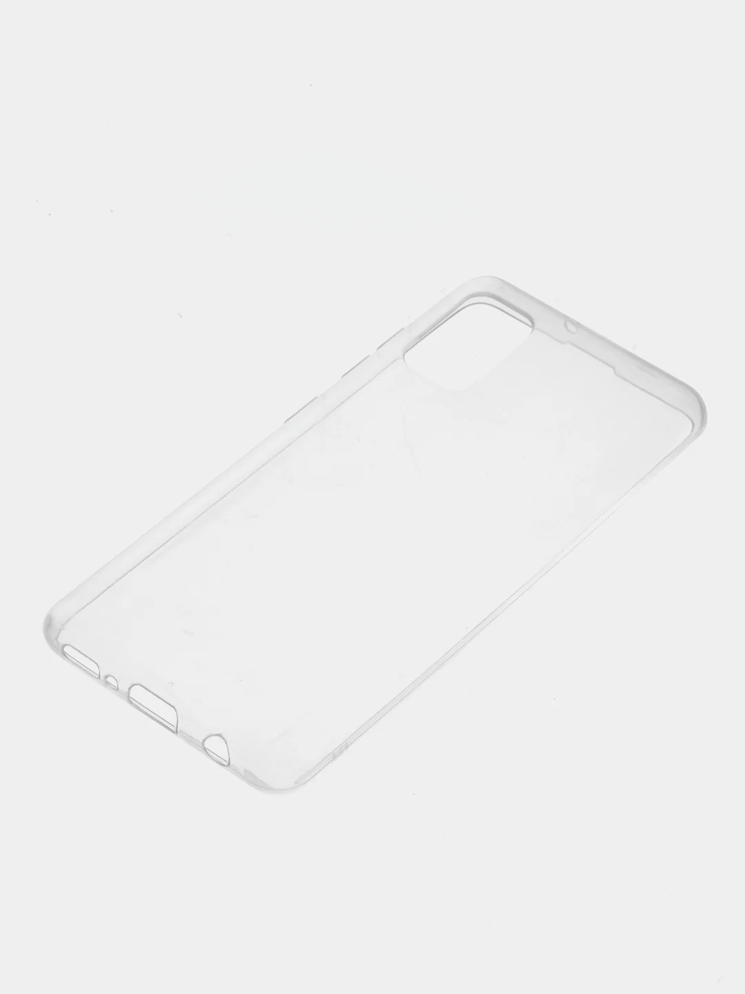 Прозрачный чехол силиконовый для Samsung Galaxy A41, накладка, бампер, прозрачный, Gresso