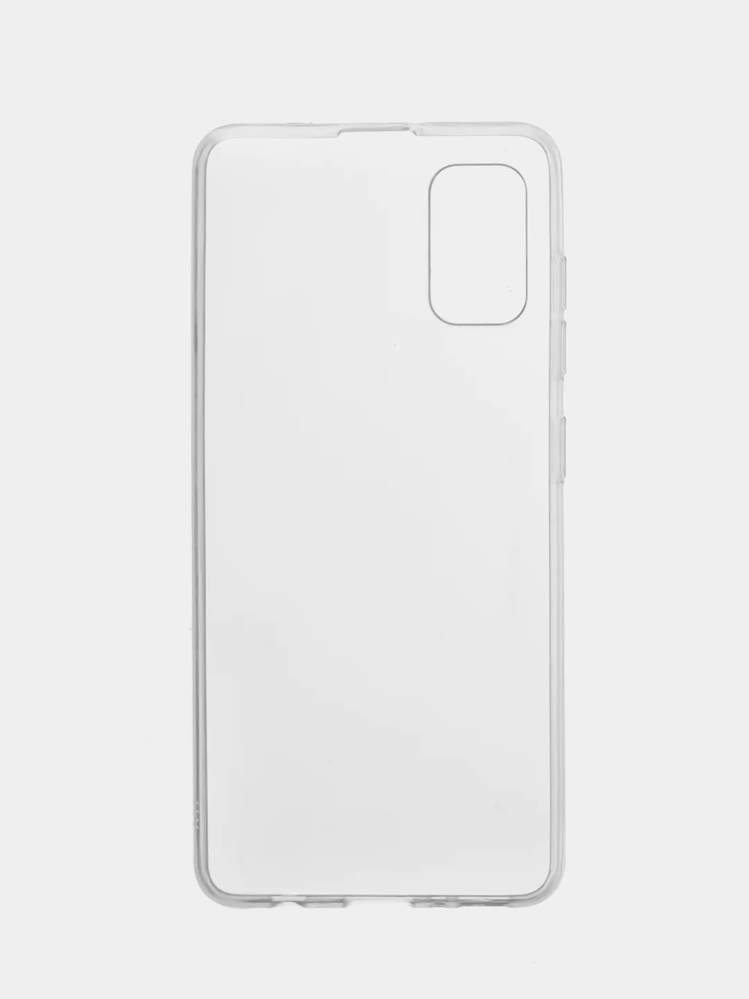 Прозрачный чехол силиконовый для Samsung Galaxy A41, накладка, бампер, прозрачный, Gresso