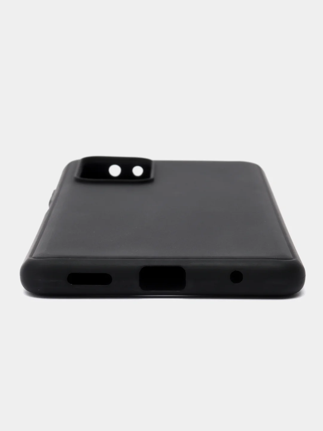 Черный чехол силиконовый для Xiaomi Redmi Note 10 Pro бампер черный LuxCase