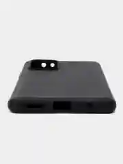 Черный чехол силиконовый для Xiaomi Redmi Note 10 Pro бампер черный LuxCase
