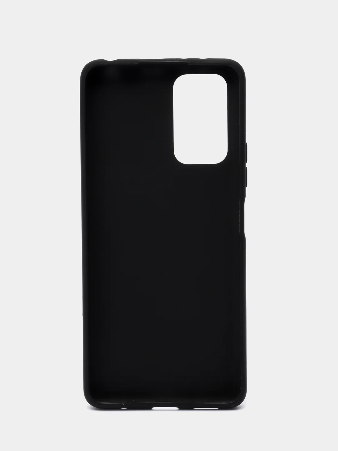 Черный чехол силиконовый для Xiaomi Redmi Note 10 Pro бампер черный LuxCase