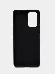 Черный чехол силиконовый для Xiaomi Redmi Note 10 Pro бампер черный LuxCase