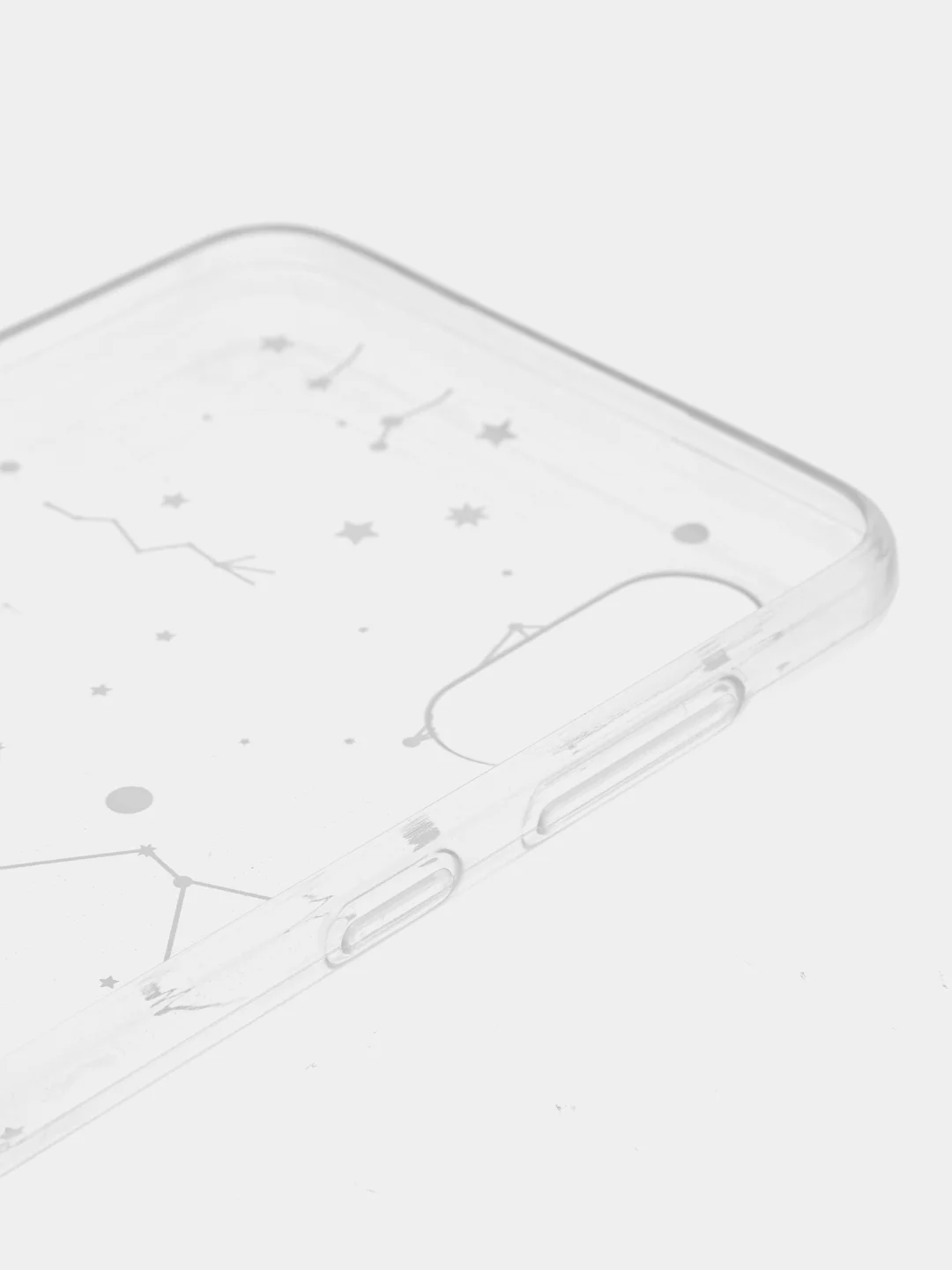 Белый чехол силиконовый для Samsung Galaxy A02, накладка, бампер прозрачный с принтом RedLine