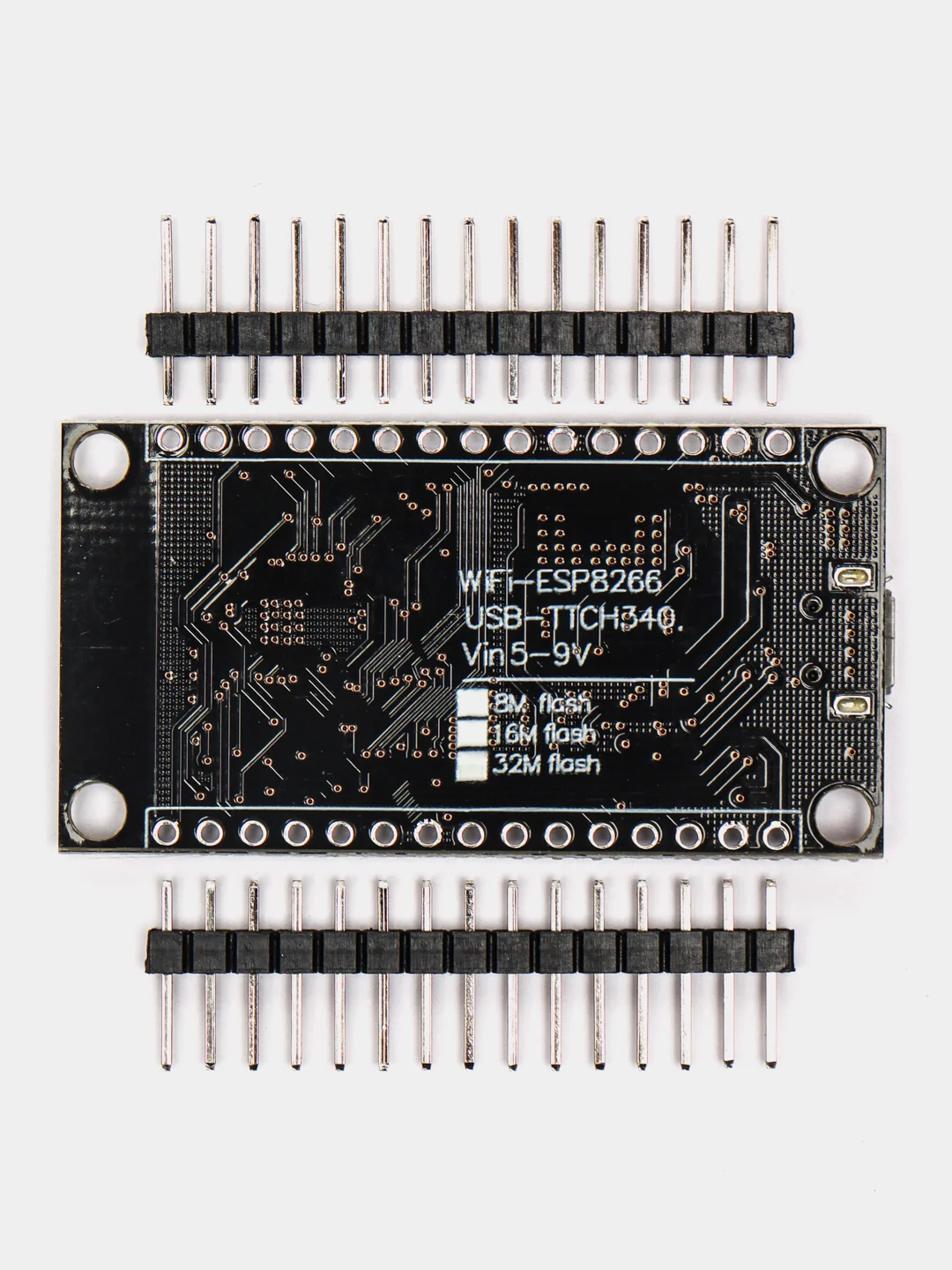 Wi-Fi модуль на ESP8266 + 32M Flash, USB-serial CH340G