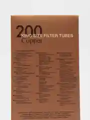 Гильзы сигаретные, коричневые, 200 штук