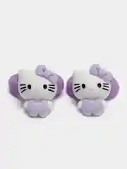 Сиреневый детские резинки для волос Hello Kitty, 2 штуки