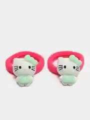 Фуксия детские резинки для волос Hello Kitty, 2 штуки