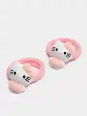 Розовый детские резинки для волос Hello Kitty, 2 штуки