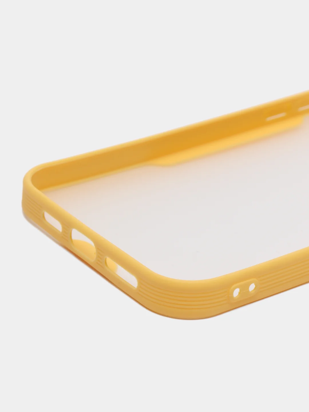 Желтый чехол Bubble Slim Case для iPhone 14/13/13PRO/13/MINI/12/12MINI/11/7/7PLUS/X/XS