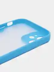 Голубой чехол Bubble Slim Case для iPhone 14/13/13PRO/13/MINI/12/12MINI/11/7/7PLUS/X/XS