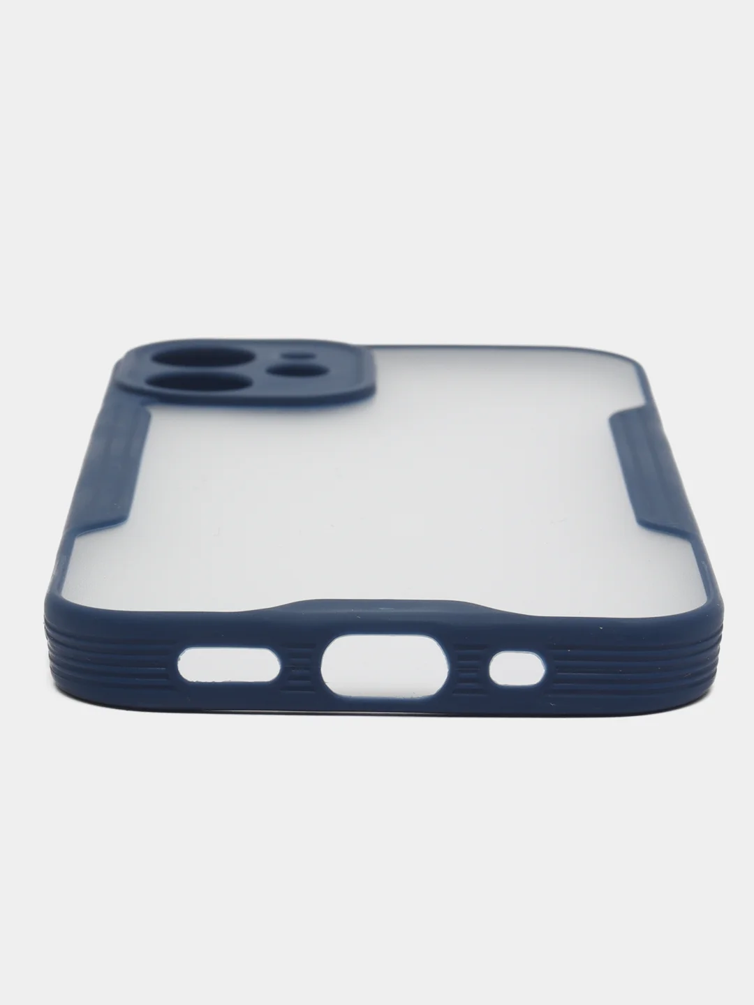 Темно-синий чехол Bubble Slim Case для iPhone 14/13/13PRO/13/MINI/12/12MINI/11/7/7PLUS/X/XS