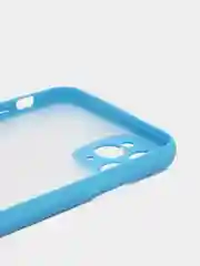 Голубой чехол Bubble Slim Case для iPhone 14/13/13PRO/13/MINI/12/12MINI/11/7/7PLUS/X/XS