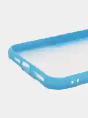 Голубой чехол Bubble Slim Case для iPhone 14/13/13PRO/13/MINI/12/12MINI/11/7/7PLUS/X/XS