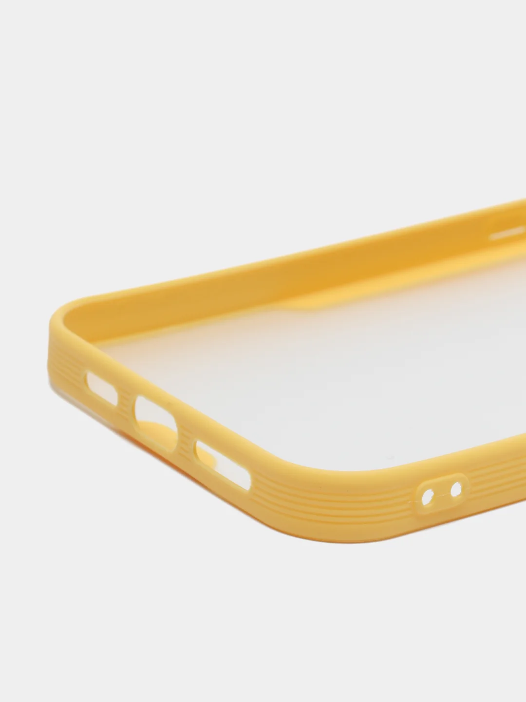 Желтый чехол Bubble Slim Case для iPhone 14/13/13PRO/13/MINI/12/12MINI/11/7/7PLUS/X/XS