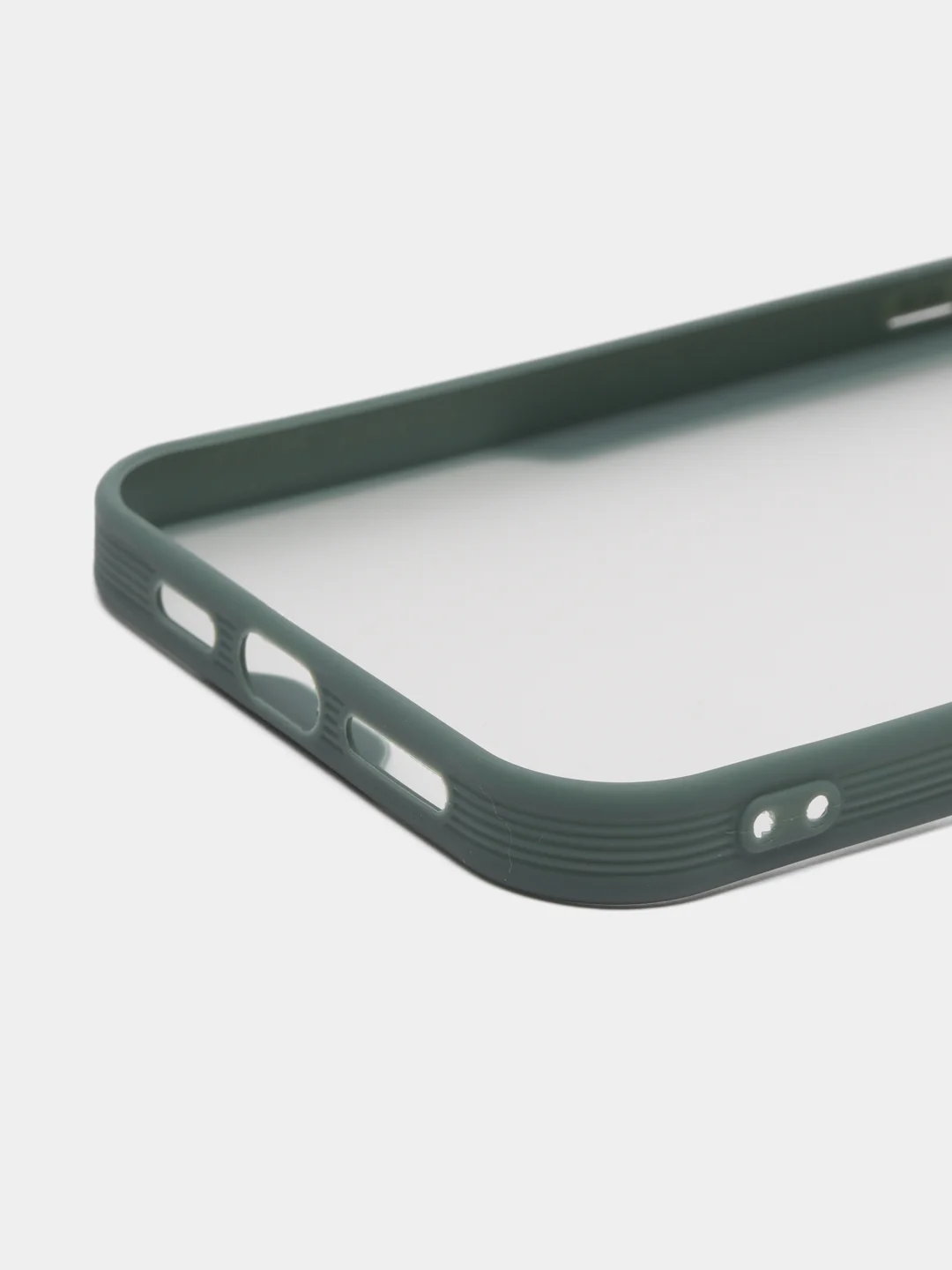 Хаки чехол Bubble Slim Case для iPhone 14/13/13PRO/13/MINI/12/12MINI/11/7/7PLUS/X/XS