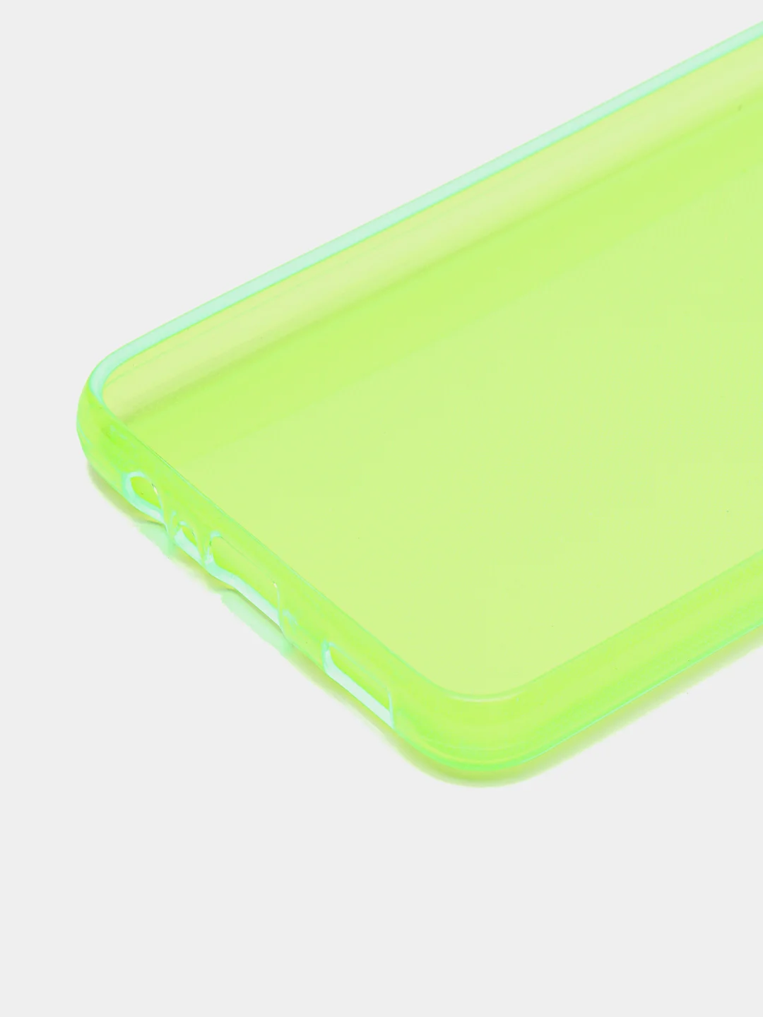 Салатовый чехол силиконовый для Samsung Galaxy M12 накладка бампер, салатовый, неоновый RedLine