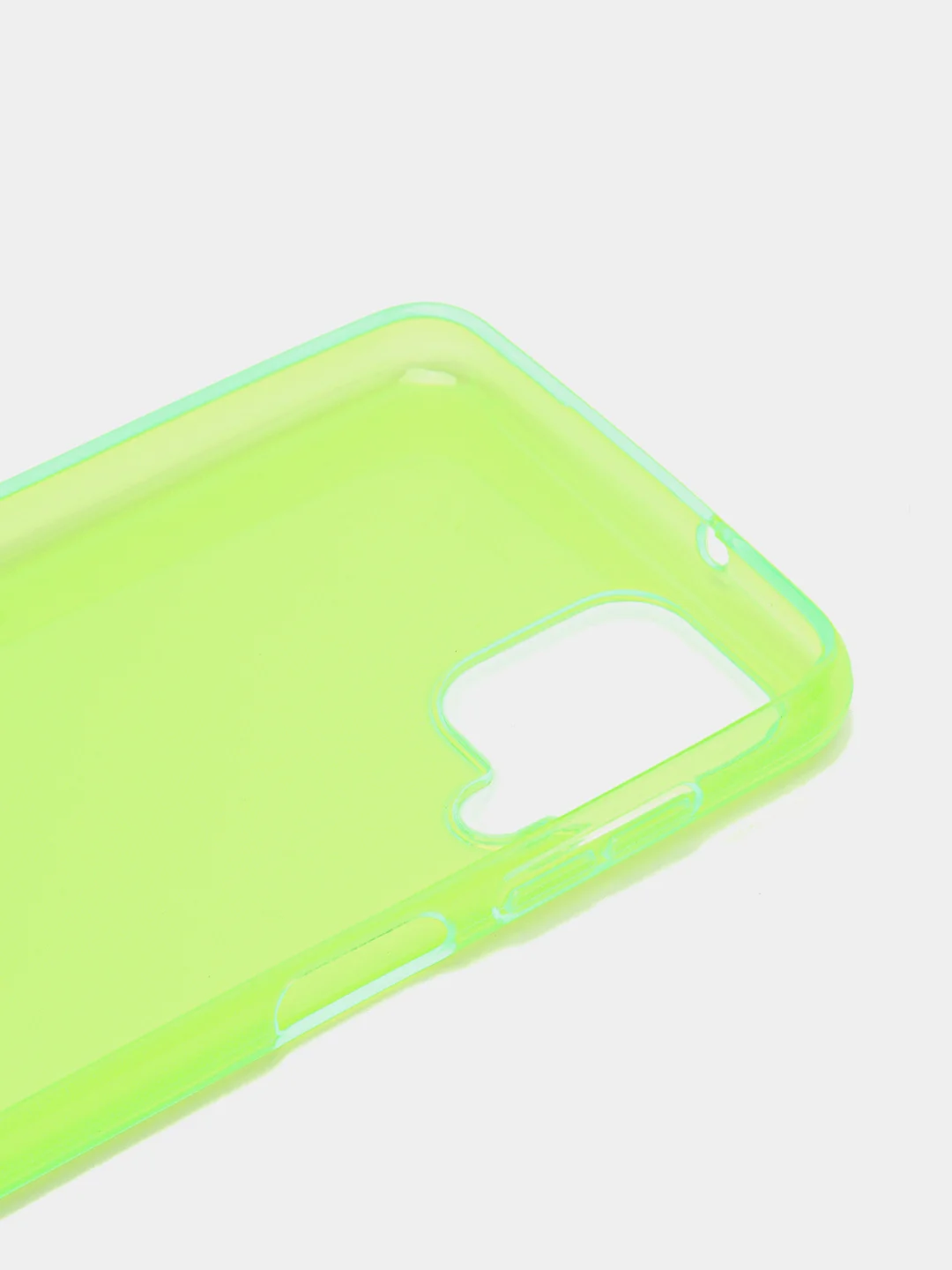 Салатовый чехол силиконовый для Samsung Galaxy M12 накладка бампер, салатовый, неоновый RedLine