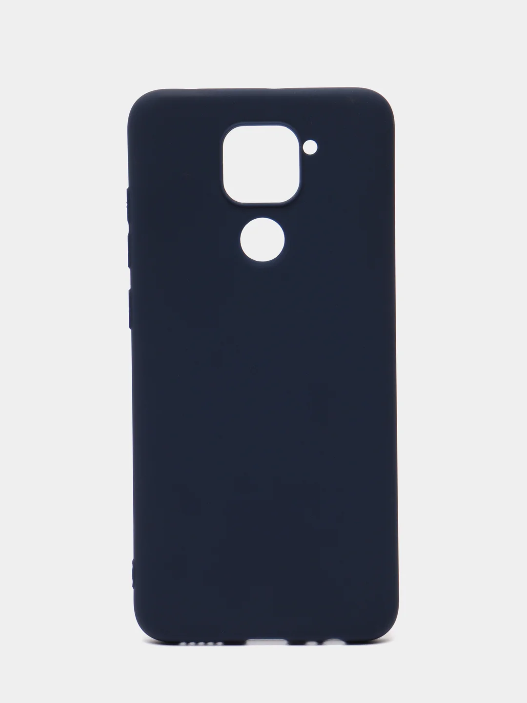 Синий чехол силиконовый LuxCase для Xiaomi Redmi Note 9