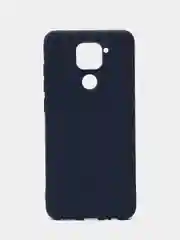 Синий чехол силиконовый LuxCase для Xiaomi Redmi Note 9