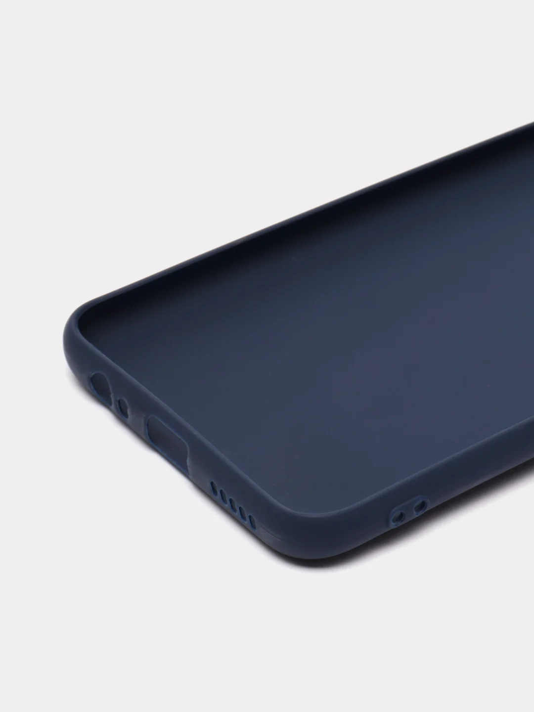 Синий чехол силиконовый LuxCase для Xiaomi Redmi Note 9