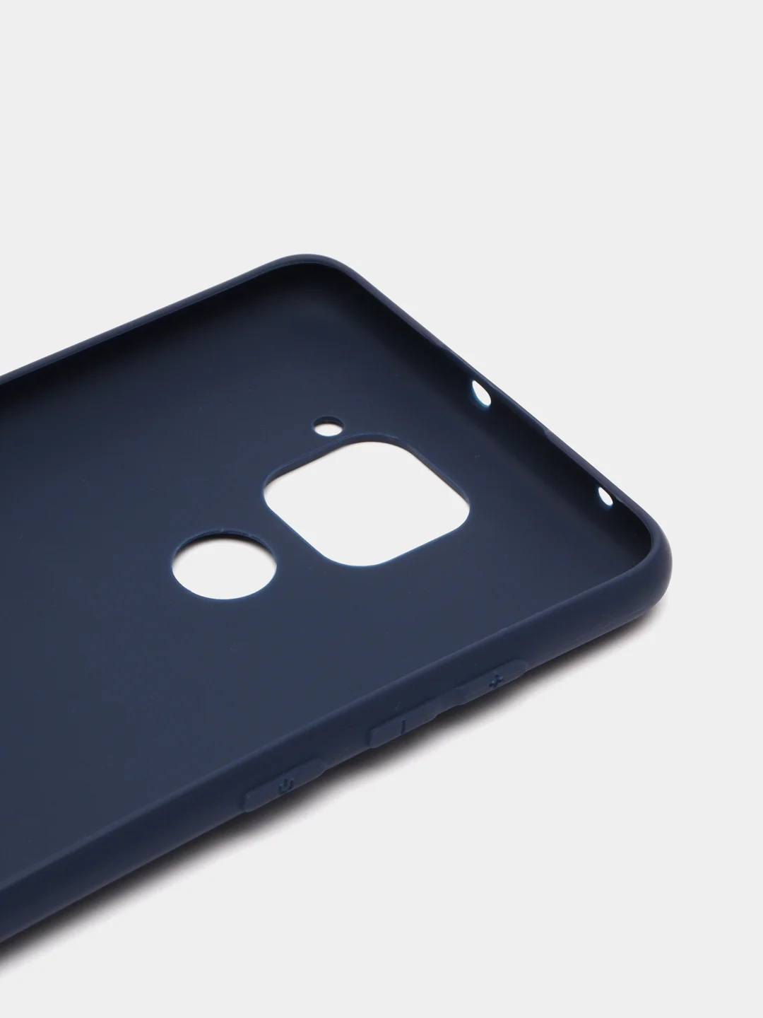 Синий чехол силиконовый LuxCase для Xiaomi Redmi Note 9