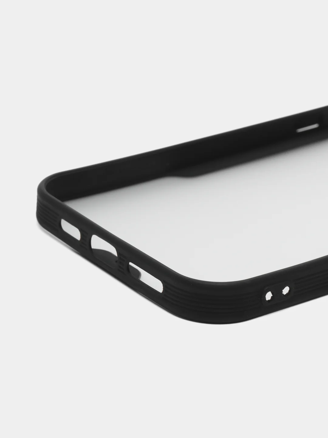 Черный чехол Bubble Slim Case для iPhone 14/13/13PRO/13/MINI/12/12MINI/11/7/7PLUS/X/XS