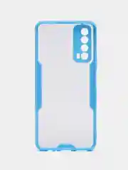 Голубой чехол Bubble Slim Case для Huawei/Honor Y8P/P40LITE E/P Smary 2021/Y5P/30I/9C/9S/30I