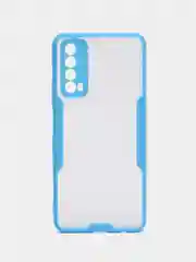Голубой чехол Bubble Slim Case для Huawei/Honor Y8P/P40LITE E/P Smary 2021/Y5P/30I/9C/9S/30I