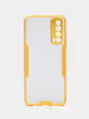 Желтый чехол Bubble Slim Case для Huawei/Honor Y8P/P40LITE E/P Smary 2021/Y5P/30I/9C/9S/30I