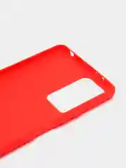 Красный чехол силиконовый для Xiaomi Redmi Note 10 Pro бампер черный LuxCase