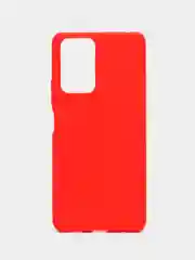 Красный чехол силиконовый для Xiaomi Redmi Note 10 Pro бампер черный LuxCase