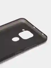 Черный чехол силиконовый для Xiaomi Redmi Note 9 Super Slim накладка бампер черный RedLine iBox