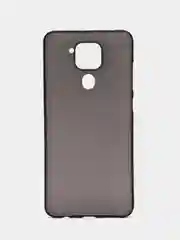 Черный чехол силиконовый для Xiaomi Redmi Note 9 Super Slim накладка бампер черный RedLine iBox