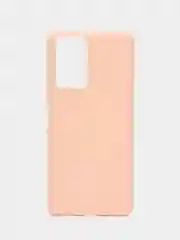 Коралловый меланж чехол силиконовый для Xiaomi Redmi Note 10 Pro бампер черный LuxCase