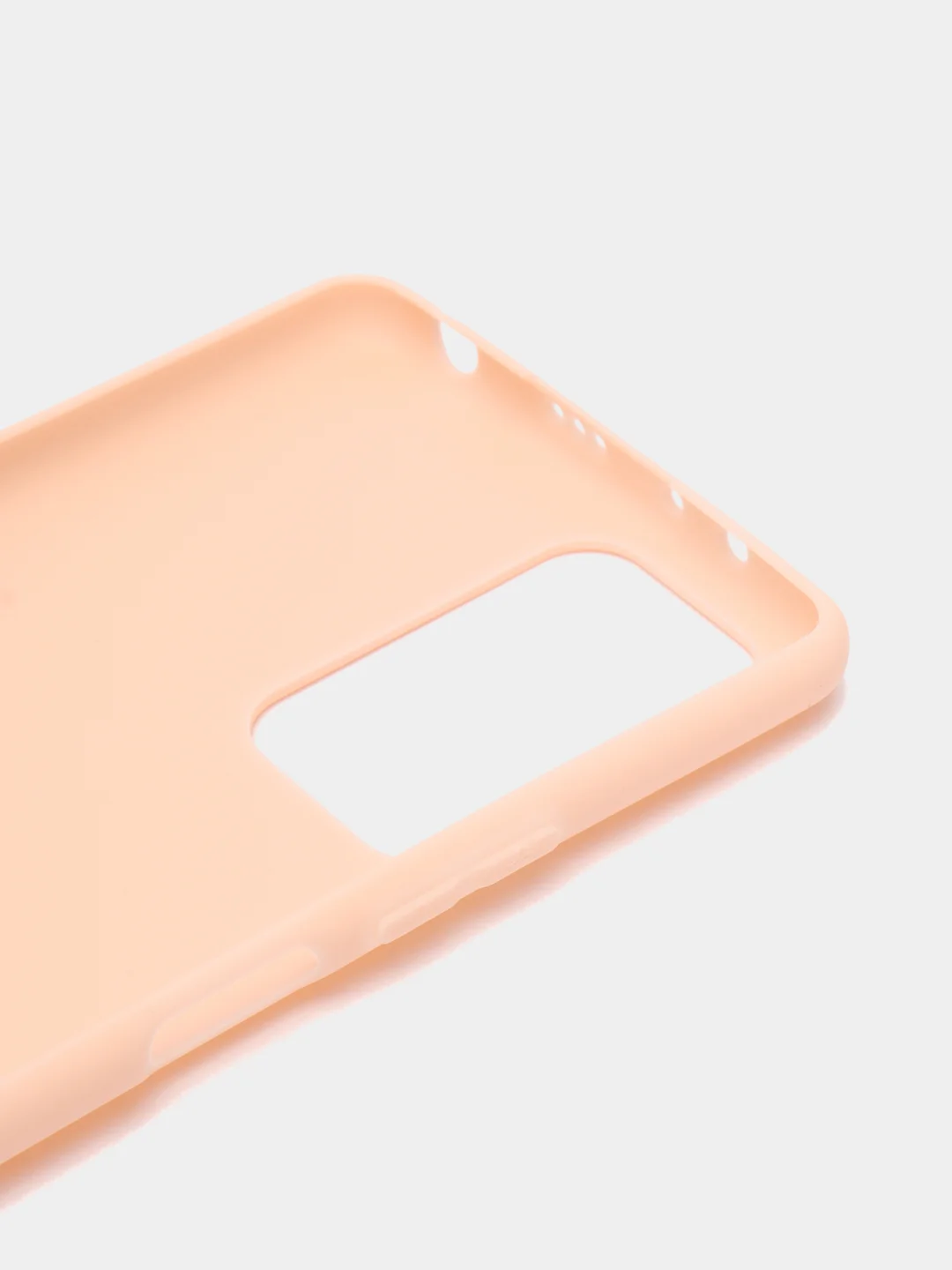 Коралловый меланж чехол силиконовый для Xiaomi Redmi Note 10 Pro бампер черный LuxCase
