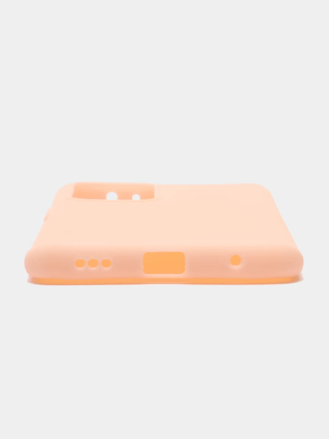 Коралловый меланж чехол силиконовый для Xiaomi Redmi Note 10 Pro бампер черный LuxCase