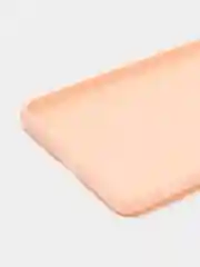 Коралловый меланж чехол силиконовый для Xiaomi Redmi Note 10 Pro бампер черный LuxCase