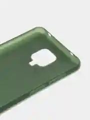 Зеленый чехол силиконовый для Xiaomi Redmi Note 9 Pro Super Slim накладка бампер зеленый RedLine